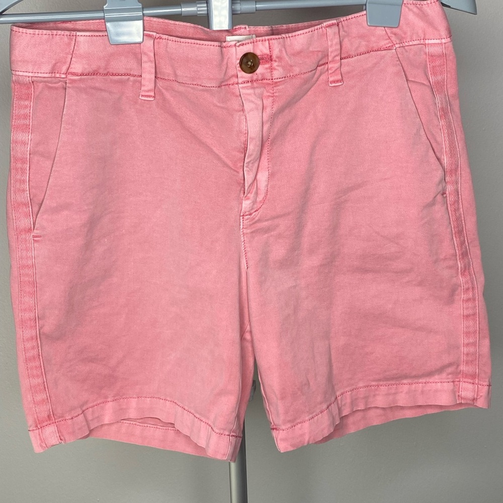 GAP Coral Pink Cotton Bermuda Shorts